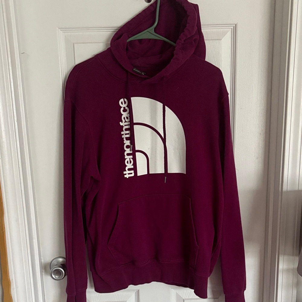 North face MEN MEDIUM-Hoodie Burgundy color